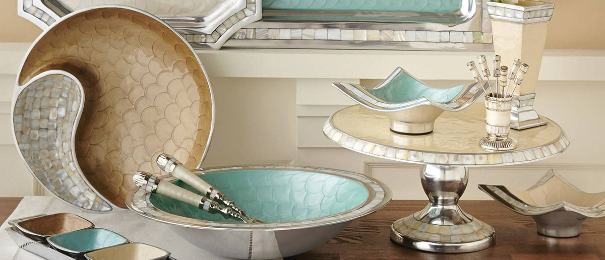 Shop Mother of Pearl Serving Tray from our Luxury Classic Collection