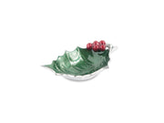 Holly Sprig 6.5" Bowl Emerald
