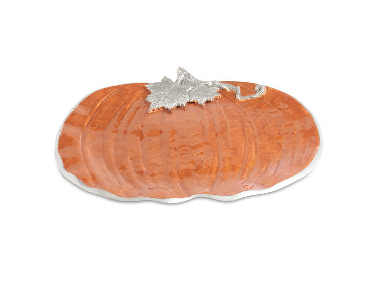 Pumpkin 17" Platter Spice