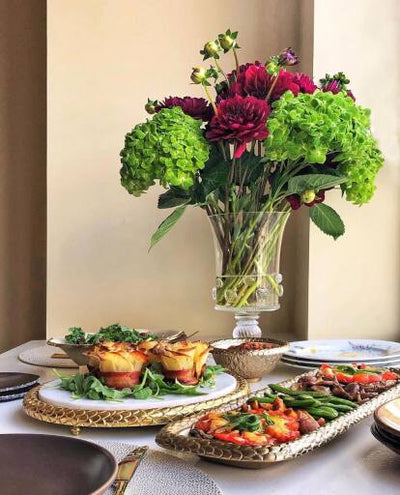 How to Set Yourself, and Your Table Apart, with Serving Trays and Centerpiece Bowls