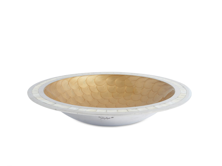 Classic 15" Round Bowl Toffee