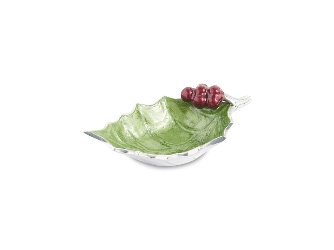 Julia hotsell Knight Holly Sprig Sleigh Bowl, Mojito, Green