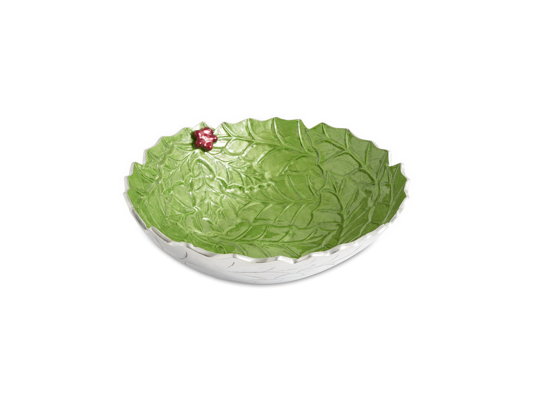 Julia cheapest Knight Holly Sprig Petite Tree Bowl, Mojito, Green