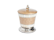Classic 5.5" Covered Canister Toffee