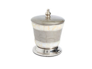 Classic 5.5" Covered Canister Platinum