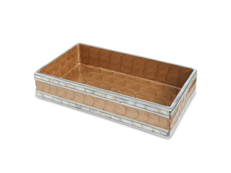 Classic 9" Guest Towel Tray Toffee