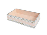Classic 9" Guest Towel Tray Pink Ice