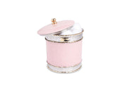 Cascade 5.5" Covered Canister Pink Lace