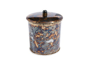 Cascade 5.5" Covered Canister Rainbow Bronze