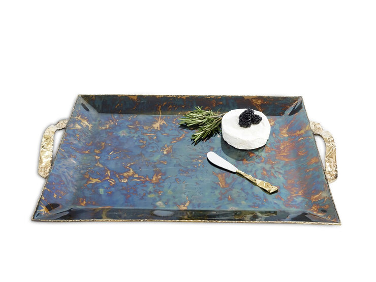 large serving tray with handles