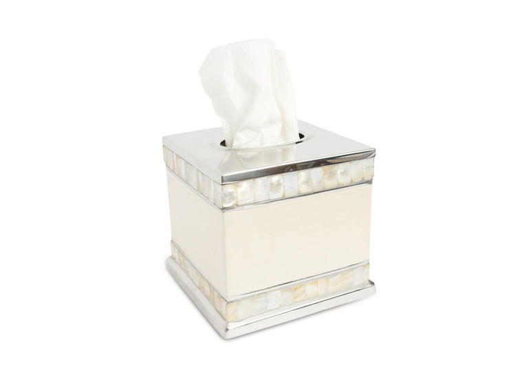 Classic 5" Tissue Cover Snow - a luxury bathroom sets